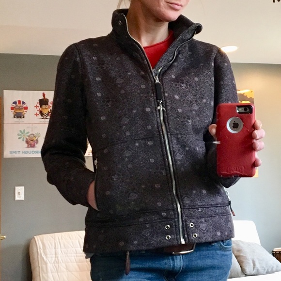 B by Burton Jacket/grayish purple /fleece lining/M - Picture 3 of 8